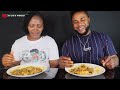 5 MINUTES SPEED EATING CHALLANGE | FIRST TO FINISH | OKRA SOUP AND FUFU CHALLENGE