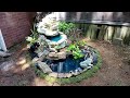 Setting Up A Small Pond With Fountain And Aquatic Plants  #ponds #aquaticecosystem #design