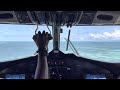 MALDIVES LANDING IN SONEVA JANI - seaplane