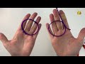 2 x best adjustable sliding knot bracelets - Simple & fast!