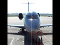 Takeoff ERJ-145 U.S. Airways at Greensboro N.C. U.S.A.