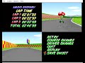 Mario Kart 64 - clearing all the trees in Mario Raceway