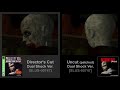 Resident Evil Director's Cut Version vs. Uncut Version
