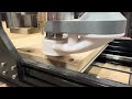 A quick CNC test after yet another rebuild!
