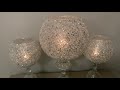 DIY Glam Crushed Glass Candle Holders | $3 DIY Dollar Tree Candle Glam Decor | Goodwill DIY