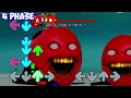 Annoying Orange ALL PHASES (0-5 phases) Sliced song Friday Night Funkin`