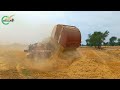 laverda Fiatagri 3650 wheat harvesting and making straw After rain 2024