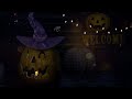 Halloween Ambience ASMR. Howling wind, crickets and falling leaves sounds. Spooky Ambience.