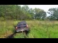 Ranger on ground hawgs stuck in the mud