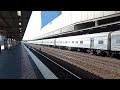 60th anniversary Southern Aurora heritage train arriving in Melbourne from Sydney 24th April 2022.