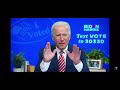 Biden admits he put together “voter fraud”