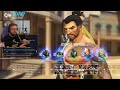 This is what Hanzo gameplay looks like in Overwatch 2 (Season 10)