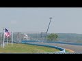 6 Hours of the Glen race start filmed from the Backstretch