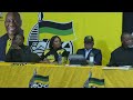 South Africa President Cyril Ramaphosa news conference