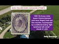 Most Expensive Canadian Stamps - Part 1 | Rare Classic Stamps From Canada