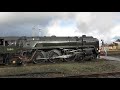 Steam at Chester -  A1 60163 'Tornado' and Britannia Pacific 70013 'Oliver Cromwell' - 25th Nov 2017