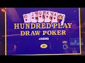 ♠️ 100 PLAY VIDEO POKER  - KEEP THE KICKER! TRIPLE DOUBLE #videopoker #lasvegas #casino