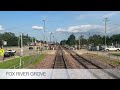 Metra Train Cab Car Ride On UPNW Train #726 From Crystal Lake To Chicago OTC On 7/20/24
