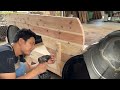 Great Ideas From Pallets And Iron Barrels. Unique Affordable Wood Processing Project