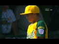 LLWS 2012 -  Ryan Meury gets a bad hit on his mouth.