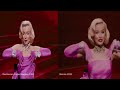 Marilyn Monroe / Ana de Armas Scene comparison [Side by side]  ♬Diamonds are girl's Best Friend.
