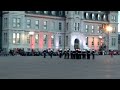 2017 Sunset Ceremony RMC precision drill team