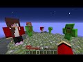 JJ and Mikey Family Travelled To Evil MOON In Minecraft (Maizen)