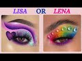 Lisa or Lena 💖💜 #lisa #lena #lisaorlena #lisaandlena #viral #trendingvideo