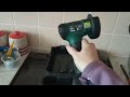 Lidl mini angle grinder. Terrible unboxing.