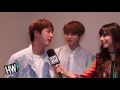 BTS Gush Over Their Fan A.R.M.Y. & Imitate Justin Bieber! (PART 1) | Hollywire