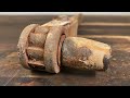 100 year old rare antique ratchet restoration | Dr. Hut of Handcraft