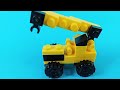 UNBOXING LEGO SURPRISE CANDY CRANE | Lego Mini Vehicles Crane