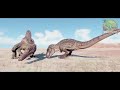 LITTLE EATIE T. REX HUNTING ANIMATIONS VS ALL DINOSAURS IN JURASSIC WORLD EVOLUTION 2