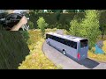 ETS2 Bus On Dangerous Cliffs And Valleys | TEMSA SAFIR PLUS EURO 6 | Thrustmaster t300 rs gameplay