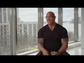 Dwayne Johnson on His Journey from Pro Wrestler to 