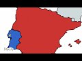 Spain vs Portugal & France (My first animation)