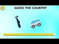 🚩Can You Guess The Country By Emoji? 🌍