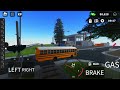 Roblox - School Bus Simulator 23: Stopping at Railroad Crossing (Pt. 2)