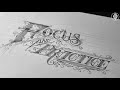 SATISFYING HAND LETTERING (DRAWING LETTERING WITH A PENCIL)