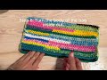 Crochet Tutorial: How to crochet a Miu Miu inspired scrap yarn handbag! (easy crochet tutorial)