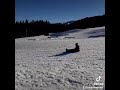 Snow boarding in Grenoble