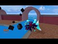 Maxing The Kitsune Fruit In First Sea As A Noob (Blox Fruits)