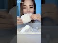 ONLY BITES | White ice eating | YY | BIG bites 🩵🧊❄️