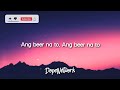 Itchyworms - Beer (Lyrics)