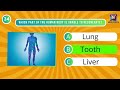 Human Body Quiz | How Many Human Body Parts Can You Guess?