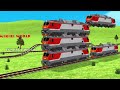 【踏切アニメ】あぶない電車 TRAIN Vs THOMAS AND FRIENDS🚦 Fumikiri 3D Railroad Crossing Animation #Train