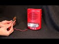 Simplex Speaker/Strobe Fire Alarm Unboxing & Testing