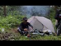 Solo Moto Camping Cooking Delicious Chicken Puyunghai