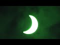 2017 Solar Eclipse Phases Close Up View