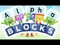 📚🐛 Let's Run an Alphabet Marathon! 🏃 | Learn Letters and Words | Alphablocks